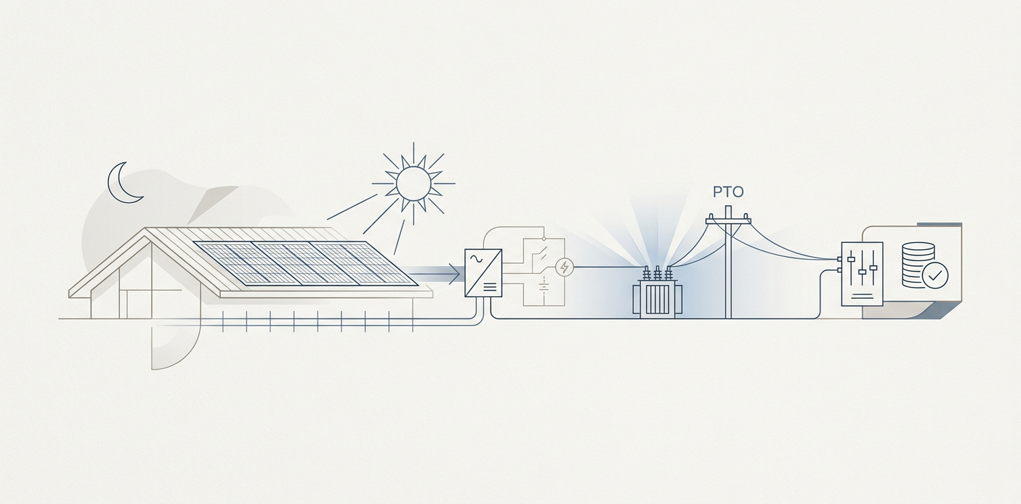 Sold in March, Paid in July: Solar Contract-to-PTO